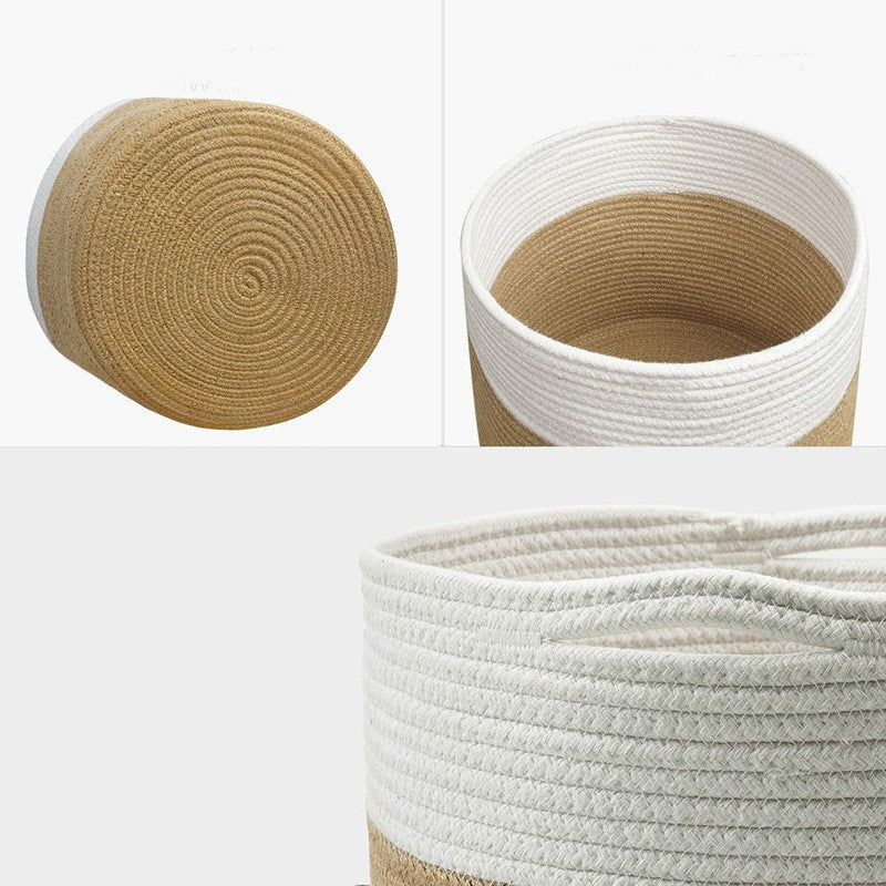 Modern Woven Indoor Plant Storage Basket Flower