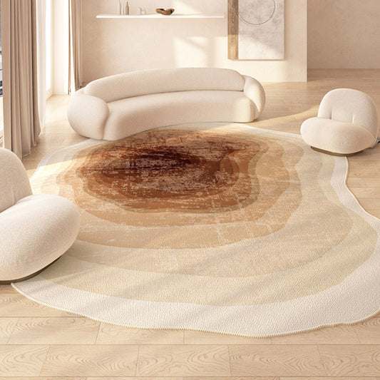 Irregular Shaped Living Room Carpet