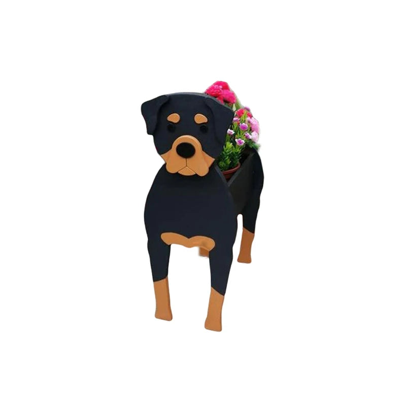 Garden Flower Pot Dog Shape - Garden Outdoor Home Decor