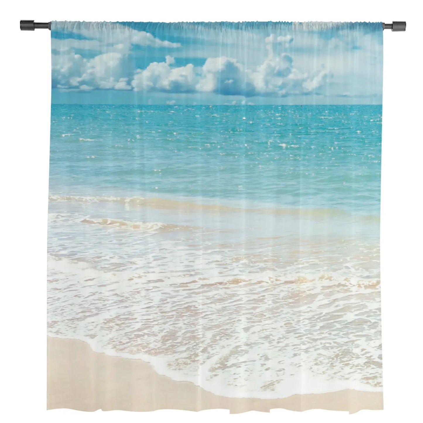 Curtains Beach- Sky- Ocean