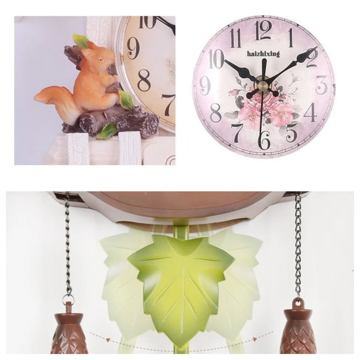 Cuckoo's voice Wall Clock Bird House