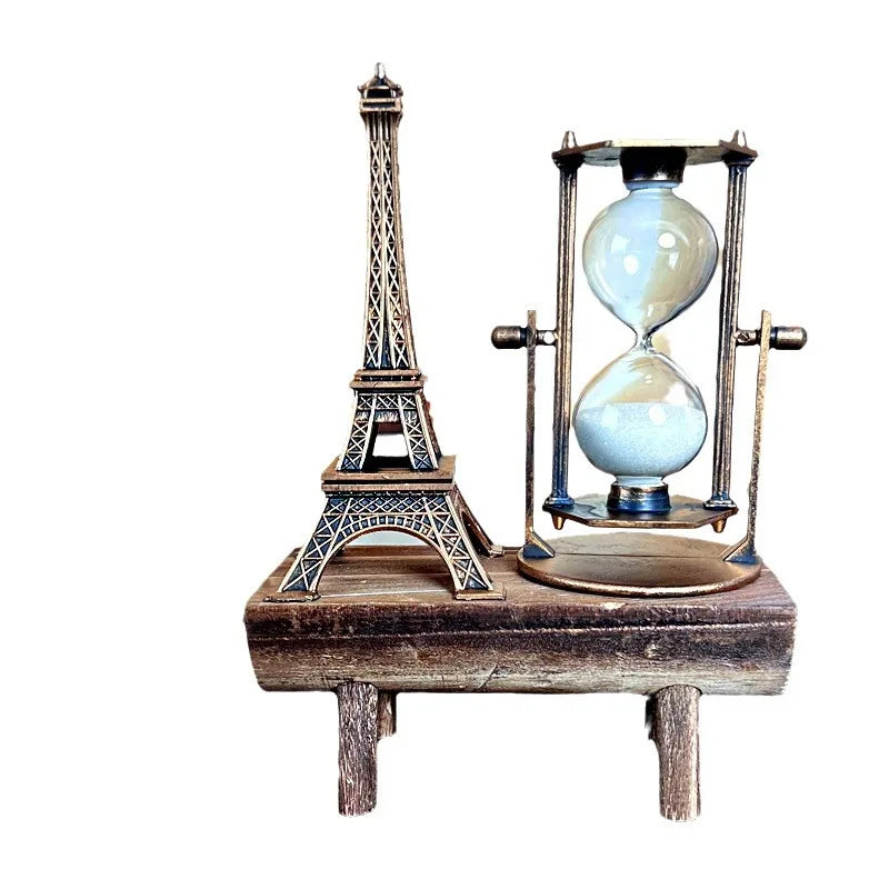 Eiffel Tower Hourglass Model - Decorative