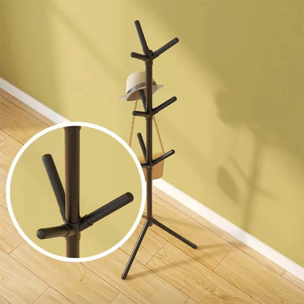 Clothes & Hats Rack - Tree Branch Design