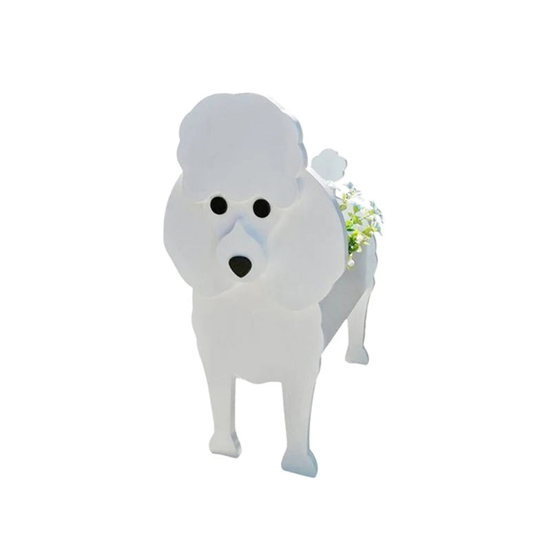 Garden Flower Pot Dog Shape - Garden Outdoor Home Decor