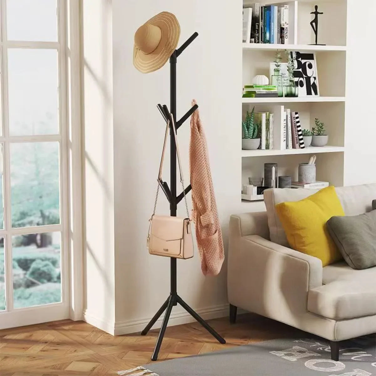 Clothes & Hats Rack - Tree Branch Design