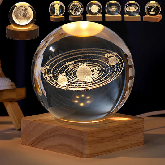 Crystal Ball LED Night Light