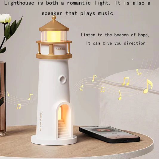 Moonlight Lighthouse Projection Atmosphere Night Light