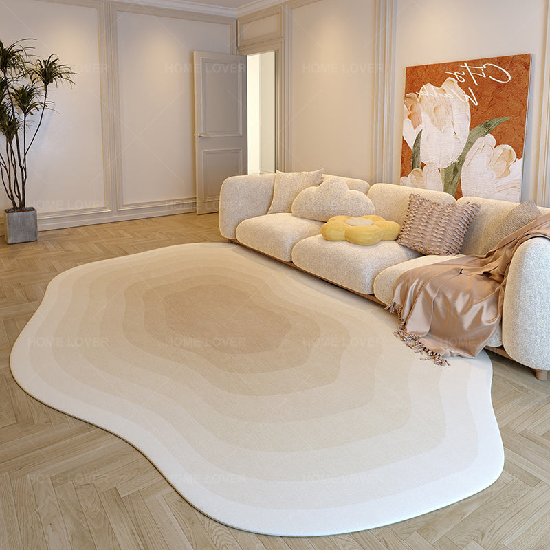 Irregular Shaped Simple Household Carpet